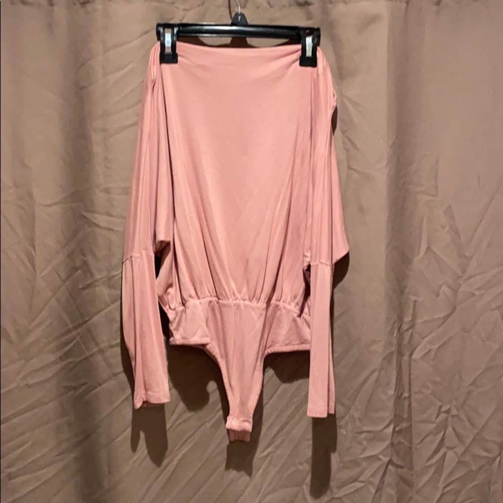 Of the shoulder bodysuit